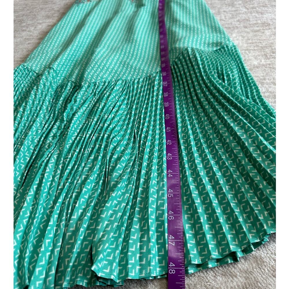 Anthropologie | Maeve Canyon Creek Mint Green Paisley Print Midi Dress, Size 2 - Picture 9 of 9